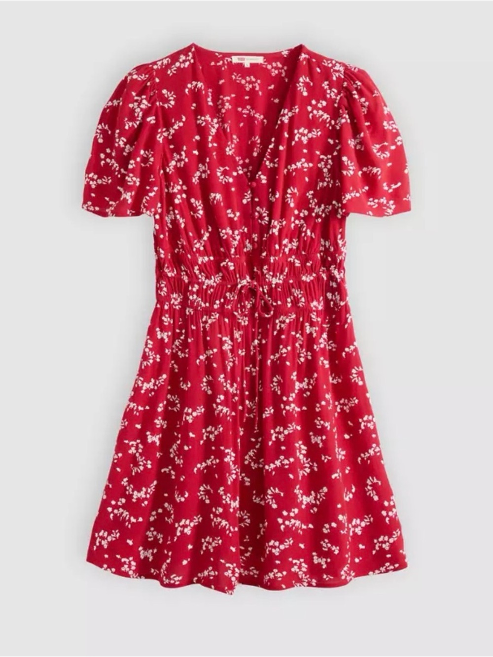 Levi’s Rylan Short-sleeve Crepe Mini Dress
